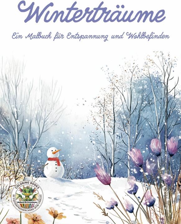Immagine prodotto Sogni d'inverno - Un libro da colorare per il relax e il benessere