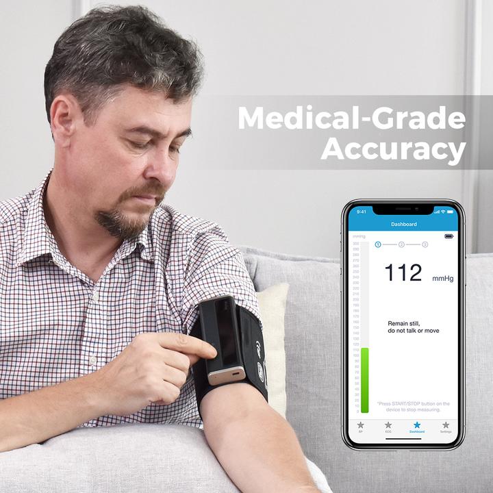 Produktbild ViatomTech BP2 Connect Wi-Fi upper arm bp monitor with ECG (Blutdruckmessgerät Oberarm)