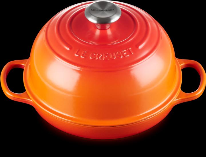 Produktbild Le Creuset Bräter für Brot 24cm orange (24 cm, Bräter + Schmortopf, Gusseisen)