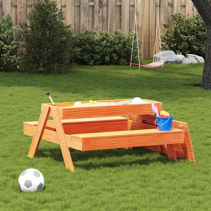 Produktbild VidaXL Picknicktisch mit Sandkasten für Kinder