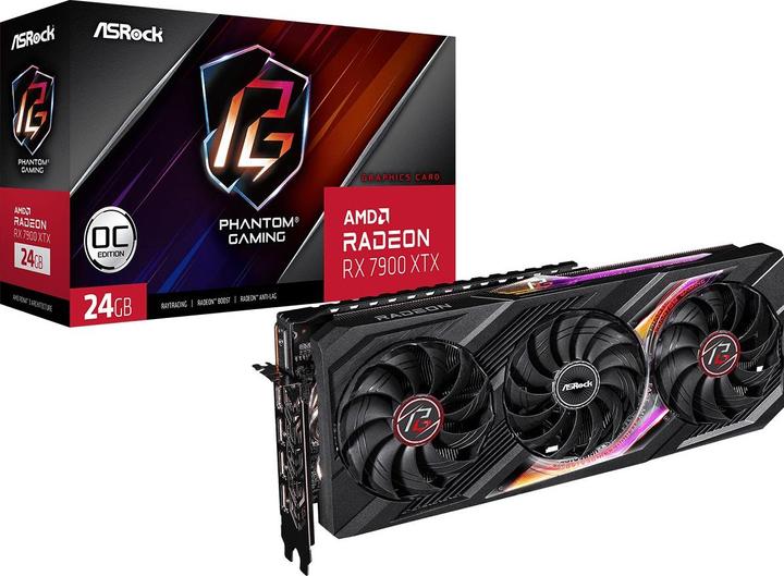 Actual product image AsRock Radeon RX 7900 XTX Phantom Gaming OC (24 GB)