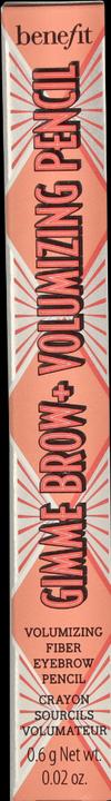 Actual product image BeneFit Cosmetics Gimme Brow+ Volumising Pencil (4 Warm Deep Brown)