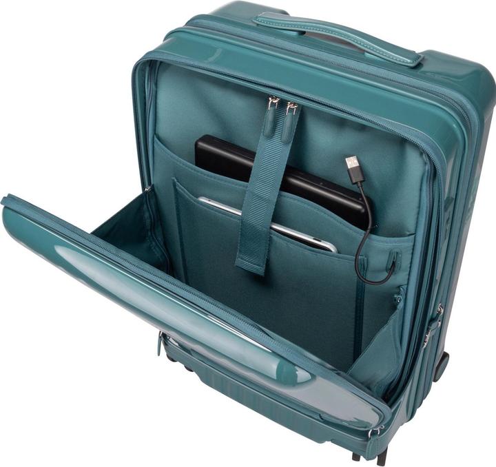 Image du produit Brics Bric's Trolley + valise Positano Trolley w/Pocket (52 l, Bagage à main (jusqu'à 50l))