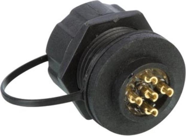 Produktbild Velleman Wasserdichte Multipin-Buchse - 5-Polig
