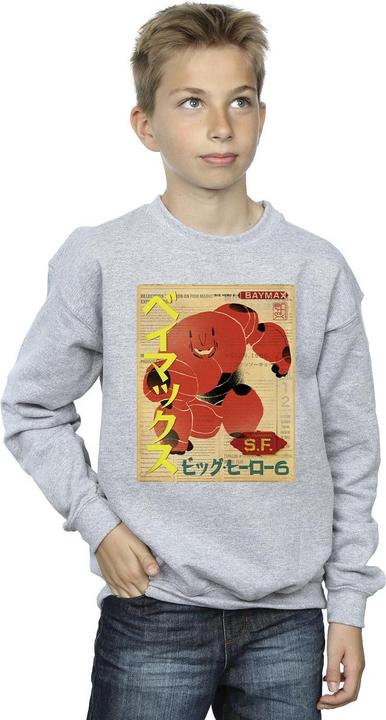 Image du produit Disney - Sweat BIG HERO BAYMAX BAYMAX NEWSPAPER - Garçon (104)