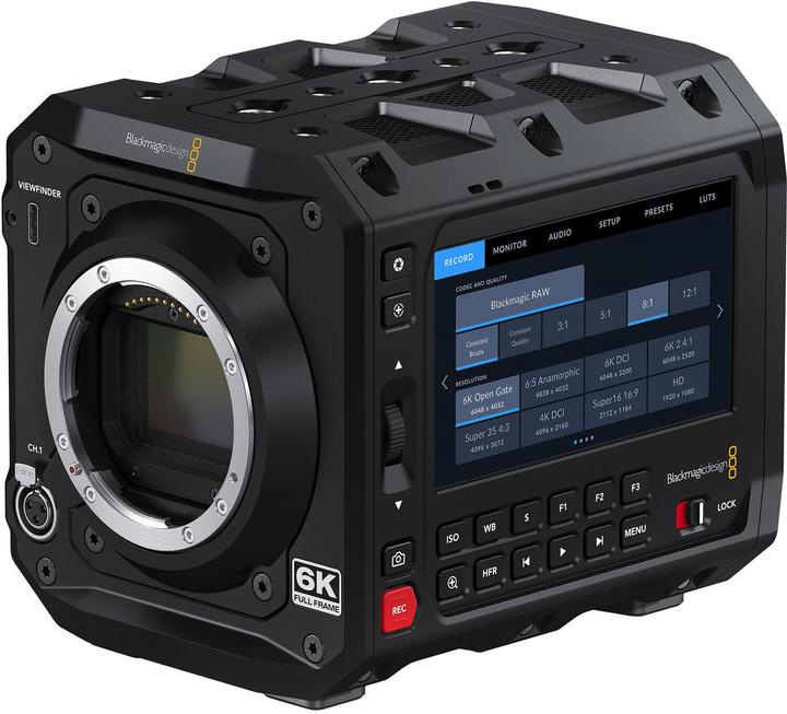 Blackmagic PYXIS 6K (L-Mount) (24.60 Mpx, 60p)