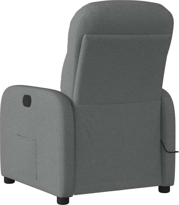 Produktbild VidaXL Massagesessel Elektrisch Dunkelgrau Stoff