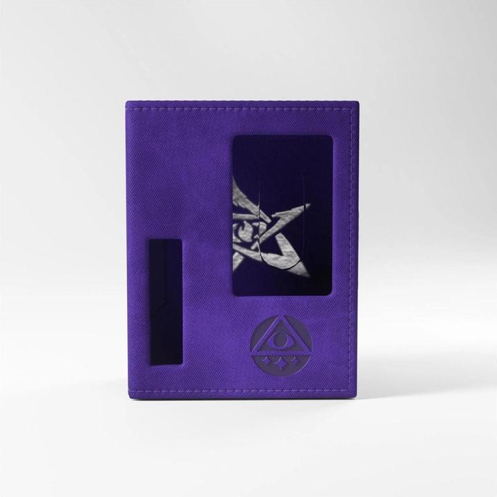 Actual product image Gamegenic GGS20175 - Arkham Horror Investigator Deck Tome Mystic Purple