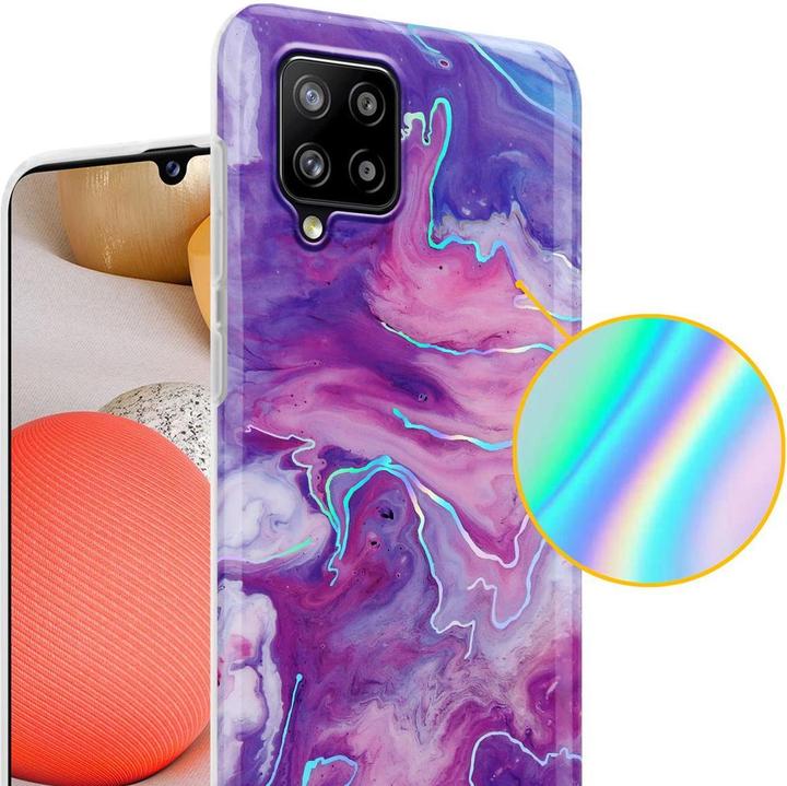 Produktbild Cadorabo IMD TPU Bunter Marmor Cover (Samsung Galaxy A42 5G)