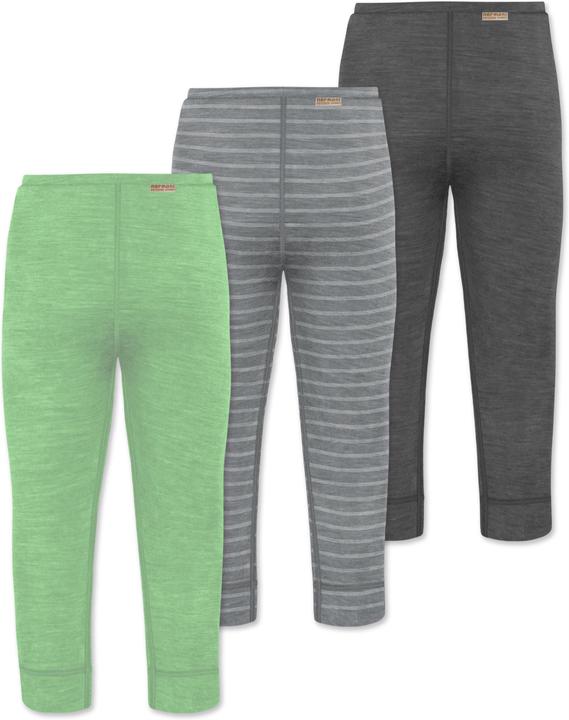 Produktbild Normani 3er Pack Baby Merino Hose Unterhose „Tihoi" - 9509 (56)