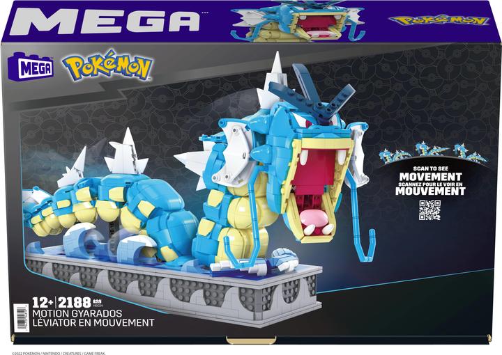Image du produit Mega Construx Gyarados Pokémon en mouvement