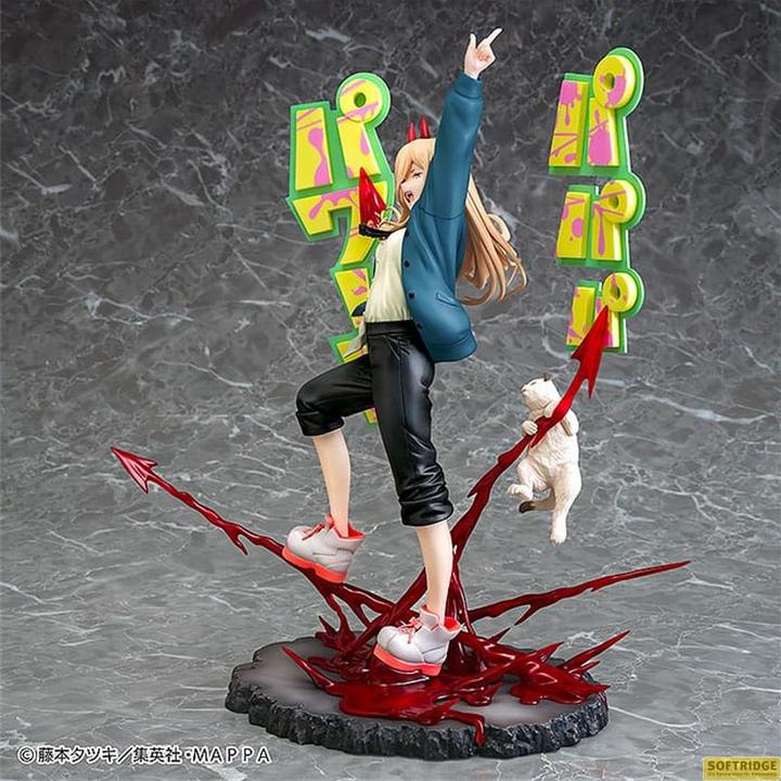 Actual product image Phat! Chainsaw Man statuette PVC 1/7 Power 31 cm