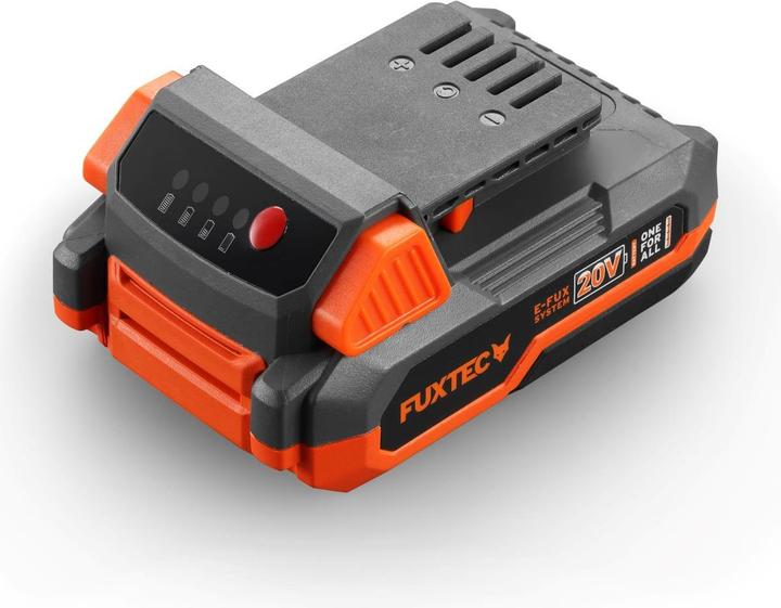 Immagine prodotto Fuxtec Soffiatore a batteria da 20V FX-E1LB20 SET 1 con 2 batterie da 2Ah, 1 caricatore da 1A (Batteria ricaricabile, Aspiratore e soffiatore)