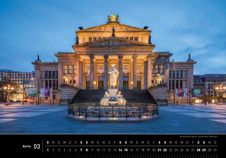 Produktbild Berlin Premiumkalender 2026 (50 x 35 cm, Harter Einband, Deutsch)