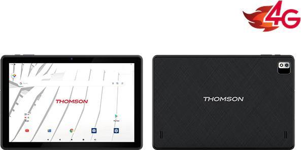 Productafbeelding Thomson TEO10 LTE, 10,1-inch (1920x1200) FHD IPS-scherm, Quad Qore MTK8766, 4 GB RAM, 128 GB ROM, 1xNanoSim (4G, 10", 128 GB, Zwart)