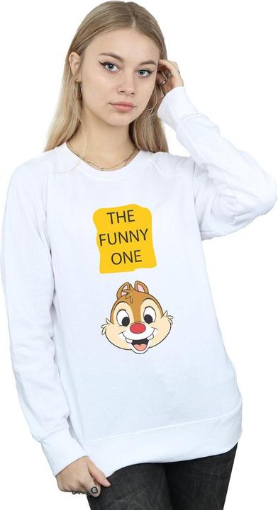 Actual product image Disney Womens/Ladies Chip N Dale The Funny One Sweatshirt (S)