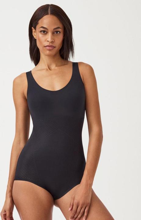 Actual product image Spanx Thin Inincts 2.0 - Tank Panty Bodysuit - Size S - Color Very Black (S)