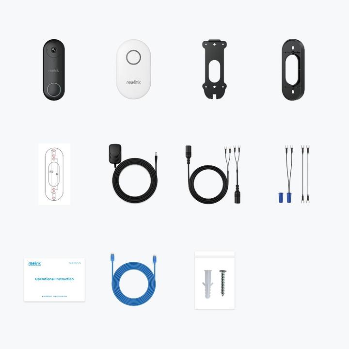 Actual product image Reolink D340W Smart WiFi Video Dørklokke