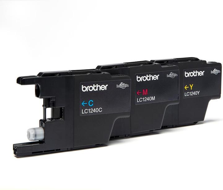 Actual product image Brother LC-1240 BLISTER PACK RAINBOW (M, C, Y)