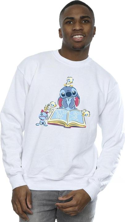 Produktbild Disney Lilo & Stitch Reading A Book Sweatshirt (M)