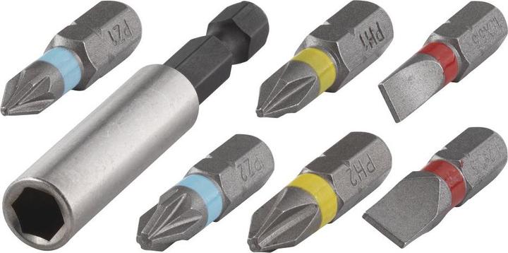 Produktbild wolfcraft wolfcraft 1 Bit-Set Solid 12-tlg. SL, PH, PZ (Kreuzschlitz Pozidriv (PZ), Kreuzschlitz Phillips)
