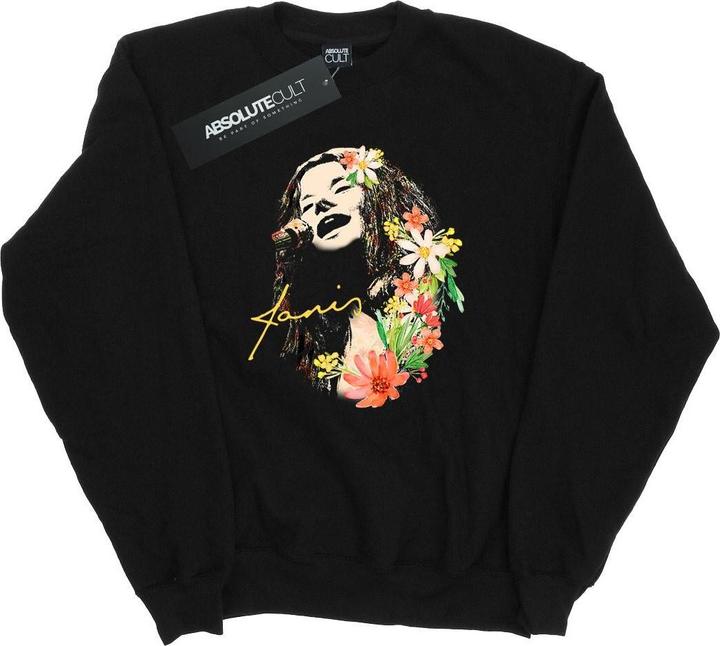Immagine prodotto Janis Joplin Floral Pattern Felpa Uomo (XXL)