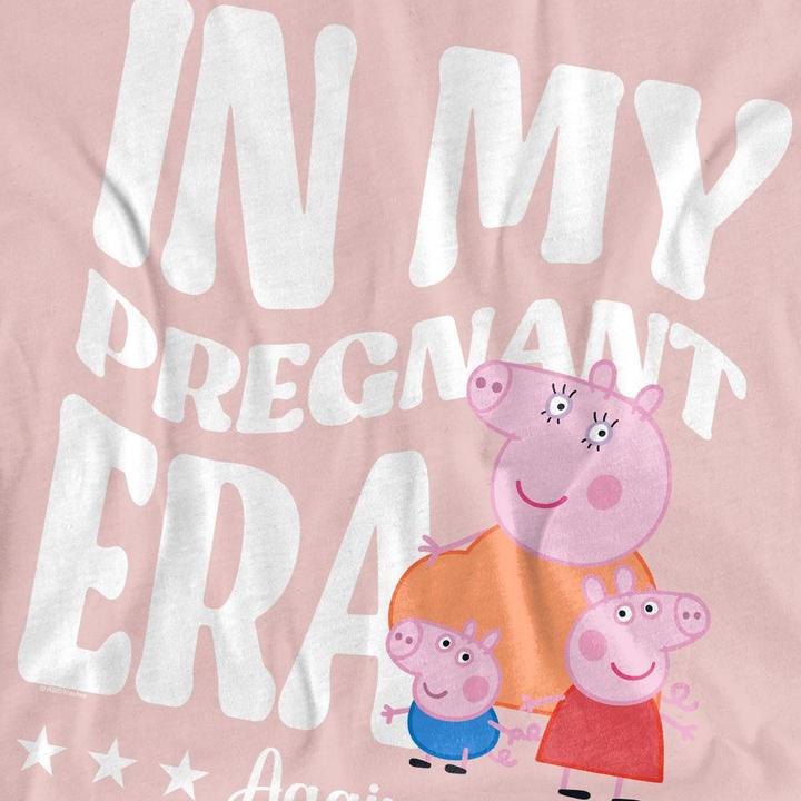 Image du produit Peppa Pig - T-shirt PREGNANT ERA AGAIN - Adulte (L)