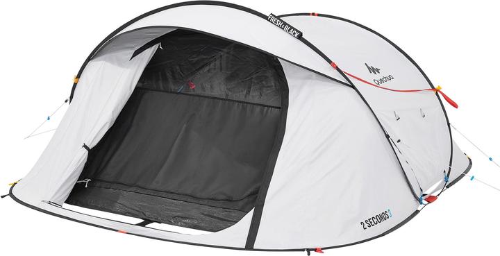 Image du produit Quechua 2 SECONDS 3 Fresh & Black (Tente instantanée, 4.20 kg, 3 personnes)