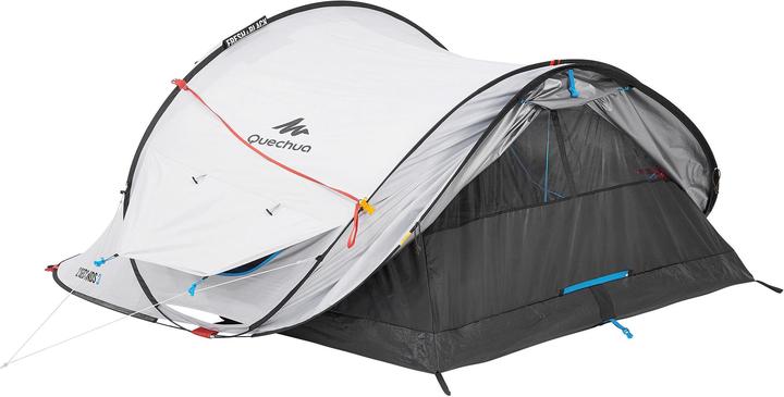 Image du produit Quechua 2 SECONDS 3 Fresh & Black (Tente instantanée, 4.20 kg, 3 personnes)