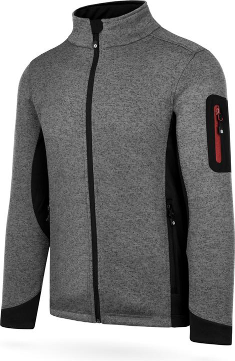 Normani Herren Strick-Fleecejacke Wapusk