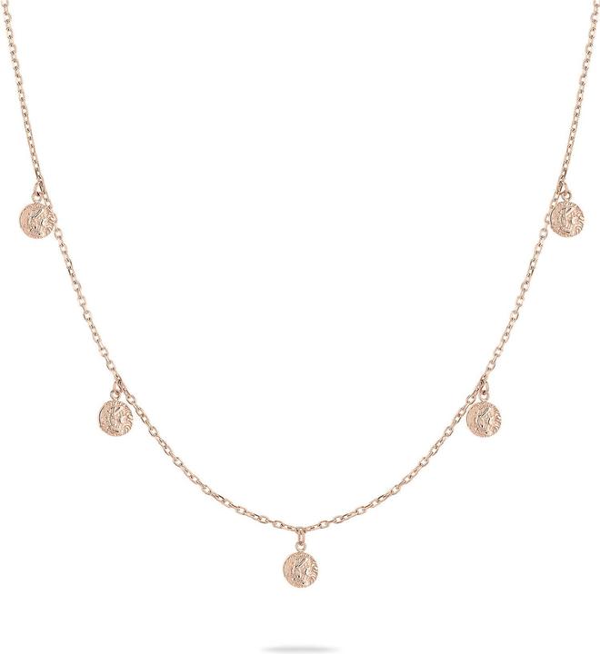 Immagine prodotto Tamaris Collana originale in bronzo con ciondoli a forma di monete TJ-0449-N-45 (Acciaio inossidabile, 45 cm)