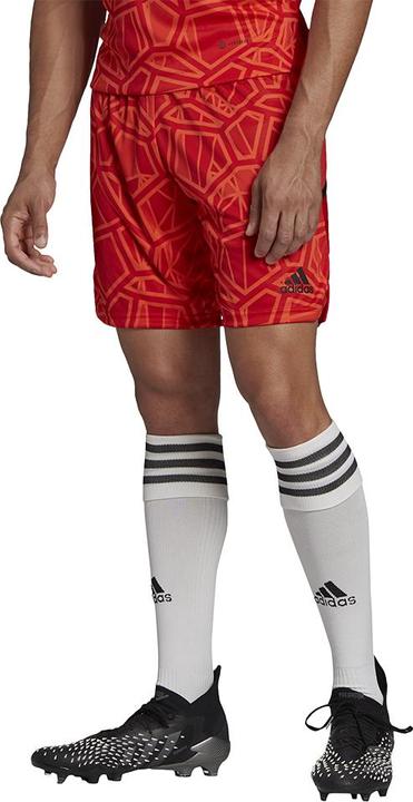 Actual product image adidas Men's goalkeeper shorts Condivo 22 red H18814 (M) (M)