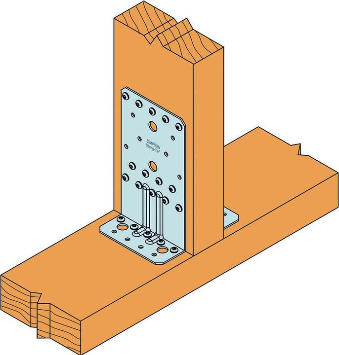 Immagine prodotto Simpson Sst Angoli SST ABR 100, acciaio zin.al fuoco (Connettore angolare, 1 pz.)