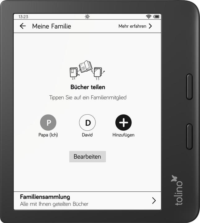 Productafbeelding tolino visie 6 (7", 16 GB, Black)