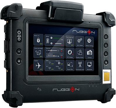 Produktbild Ruggon Industrie-Tablet RUGGED PM311B N2930/4GB/128GB W10IoT (4G, 7", 128 GB, Schwarz)