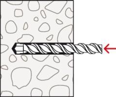 Image du produit Fischer Cheville 2 éléments (50 pcs)