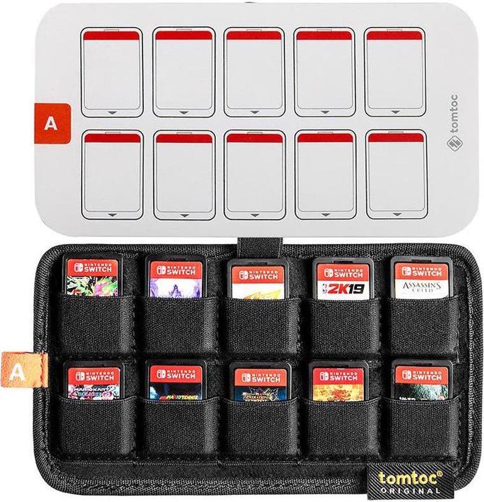 Image du produit tomtoc Boîte de rangement pour 100 jeux (Switch)