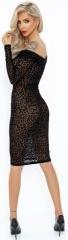 Immagine prodotto Noir Handmade Vestito midi leopardato (S)