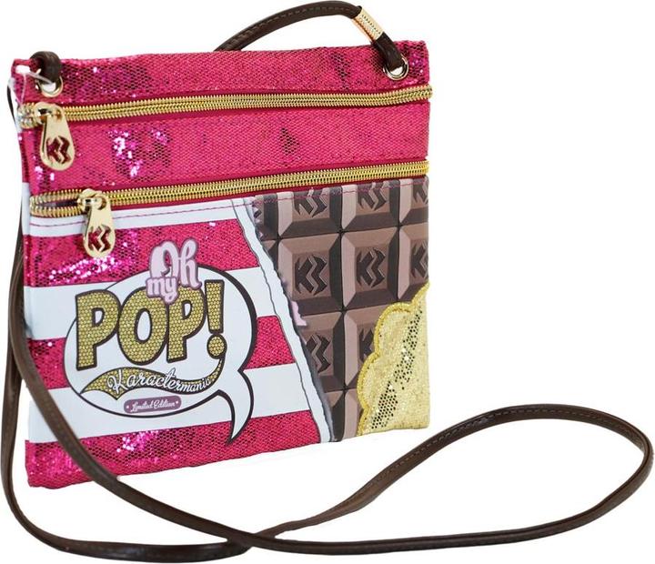 Actual product image Oh My Pop! Action Mini Horizontal Across The Body Bag Chocolat