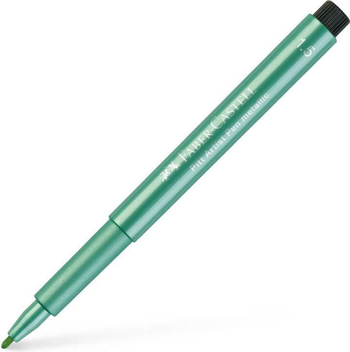 Produktbild Faber-Castell Pitt Artist Pen Metallic (Grün, 1 x)
