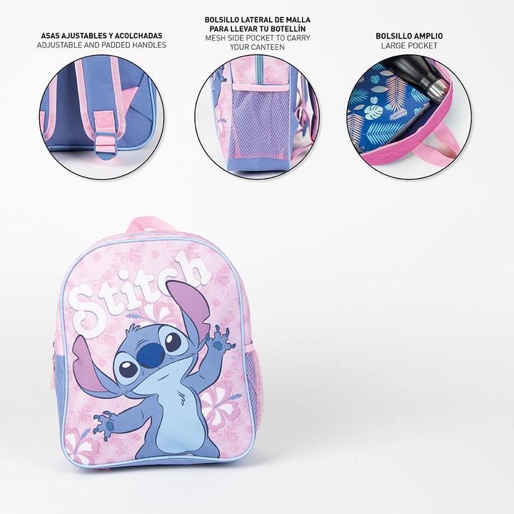 Actual product image Cerda Kids Backpack School Stitch Pink (2100005339) (1.07 l)