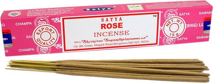 Actual product image Nag Champa Incense Rose 15g