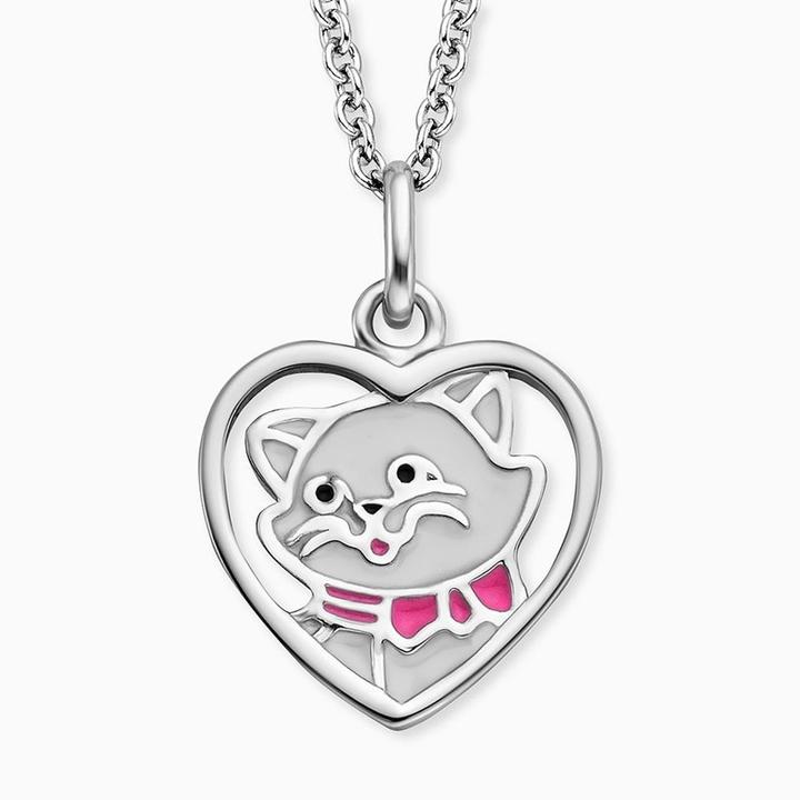 Immagine prodotto Herzengel Collana gatto (Argento 925, Smalto, 38 - 42 cm)