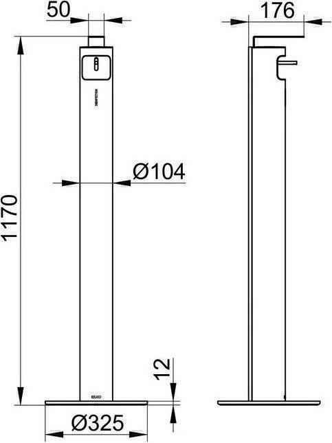 Image du produit Keuco Distributeur de désinfectant Plan