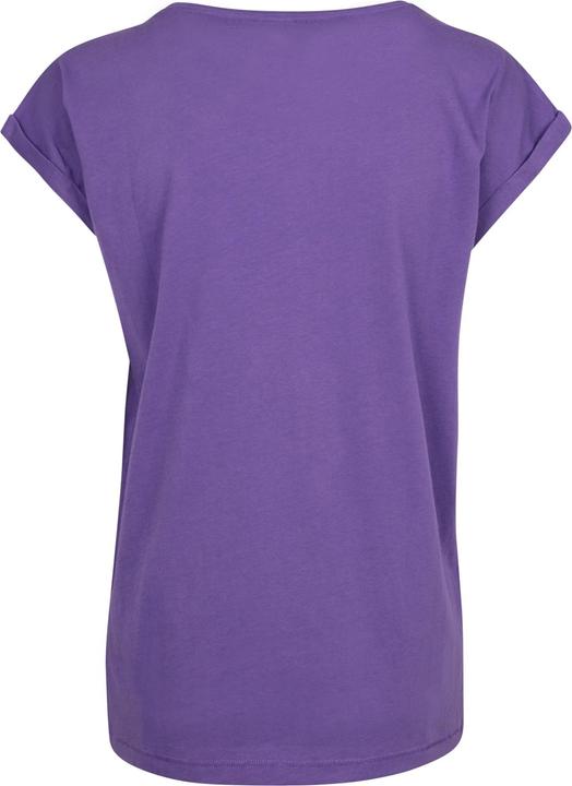 Actual product image Build Your Brand Womens/Ladies Extended Shoulder T-Shirt (XS)