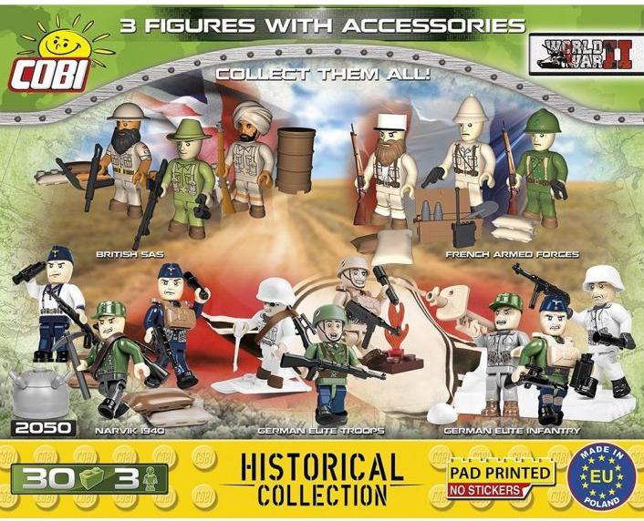 Image du produit Cobi H.C. WWII Afrika Korps Soldats avec accessoires