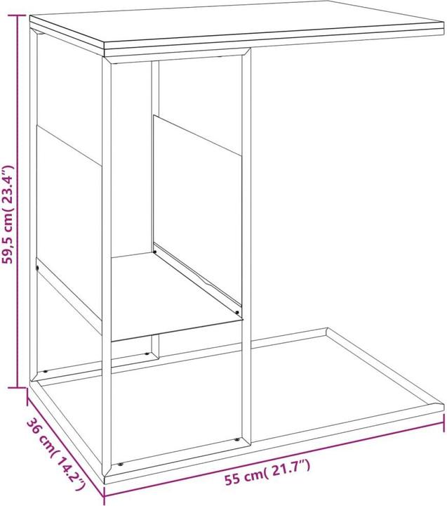 Immagine prodotto VidaXL Peppina (55 x 36 x 59,5 cm)