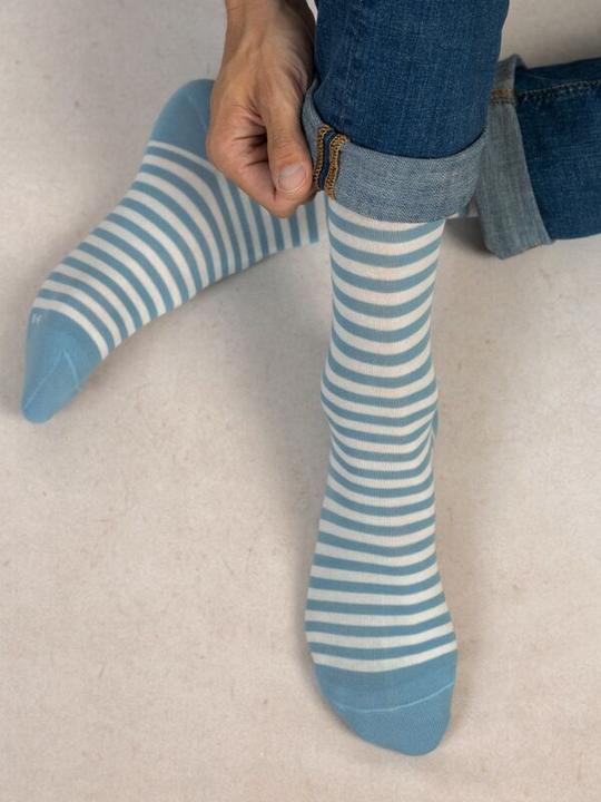 Produktbild Bleuforêt maritime Streifen Socken (39 - 42)