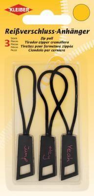 Actual product image Kleiber Zipper puller set 5 assorted 3 pieces