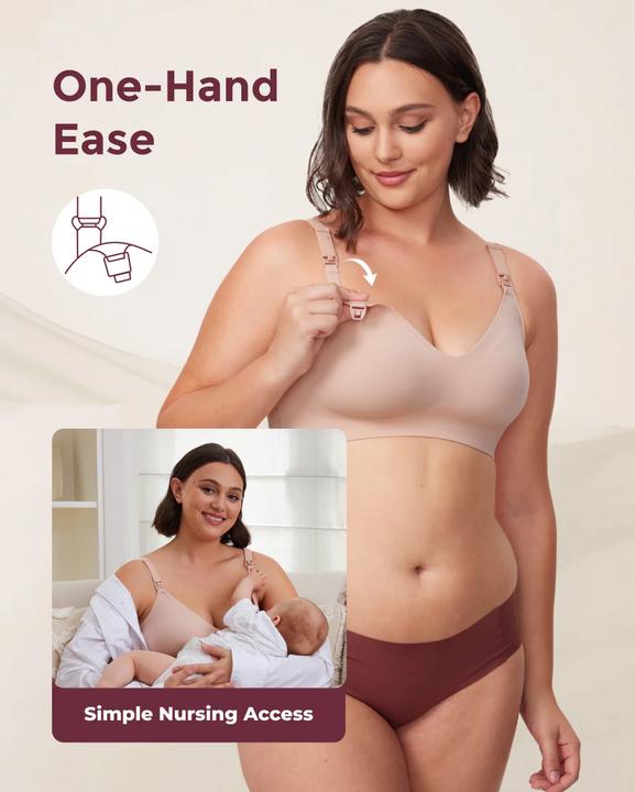 Image du produit Momcozy Nursing Bra Beige M (M)